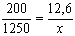 Se escribe la proporcionalidad de la regla de tres simple