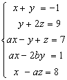 Sistema 5x3 dependiente de dos parámetros